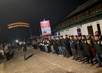 Patroli Skala Besar di Rambah Hilir, Polres Rokan Hulu Perkuat Komitmen Wujudkan Kampung Bebas Narkoba
