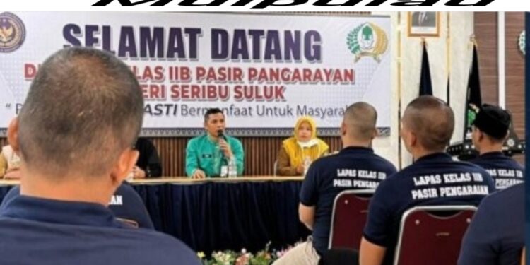 Wujudkan Lapas Sehat, Lapas Pasir Pengaraian dan RSUD Rokan Hulu Gelar Pemeriksaan Mobile VCT