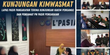 Lapas Pasir Pengaraian Terima Kunjungan Hakim Pengawas dan Pengamat PN Pasir Pengaraian
