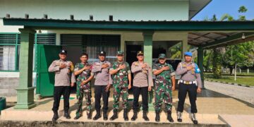 Polsek Kepenuhan dan Koramil 14 Perkuat Sinergitas TNI–Polri melalui Silaturahmi