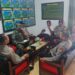 Polsek Rokan IV Koto Perkuat Sinergitas TNI–Polri melalui Silaturahmi di Koramil 13 Rokan