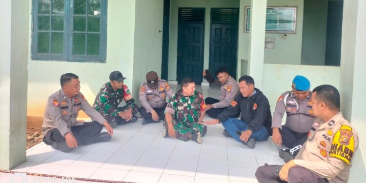 Polsek Tandun Perkuat Kolaborasi TNI–Polri, Tingkatkan Koordinasi Jaga Kondusivitas Wilayah