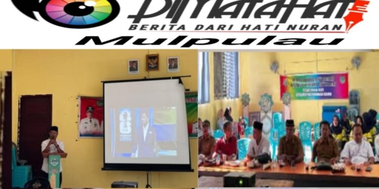 Pemdes Teluk Aur Kompak Nobar FIFA 2026 Bersama Warga di Aula Desa