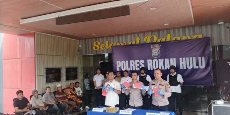 Polres Rohul Berhasil Ungkap Curanmor, Kendaraan Korban Dikembalikan Tanpa Dipungut Biaya